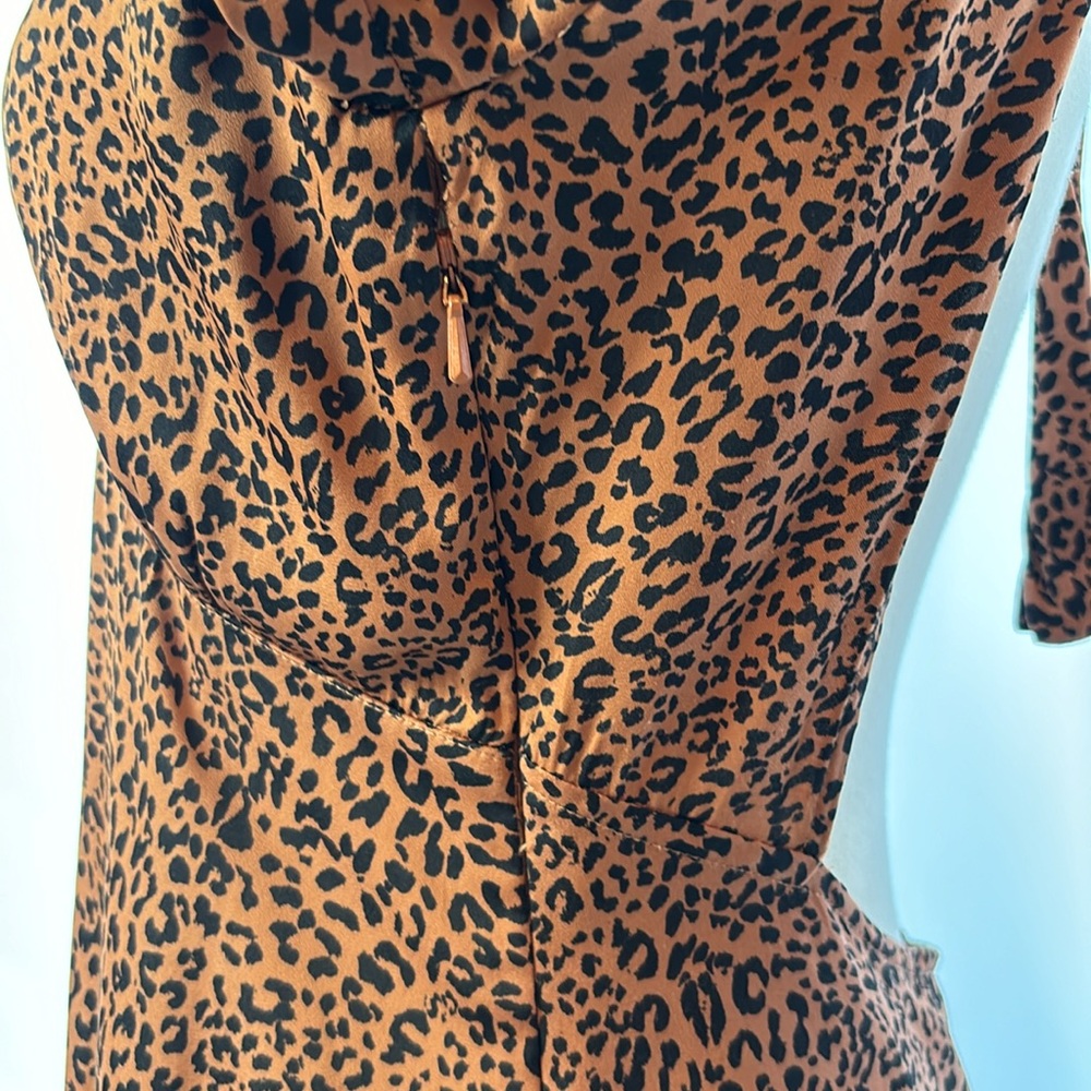 Free People Backless Cheetah Print Dress - Picture 5 of 9